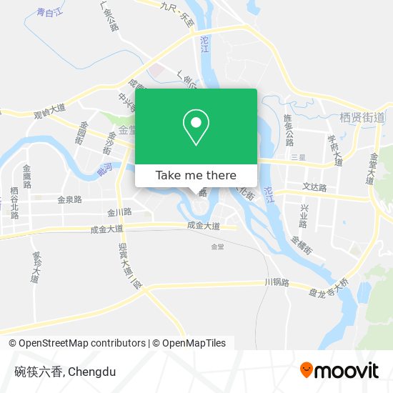 碗筷六香 map