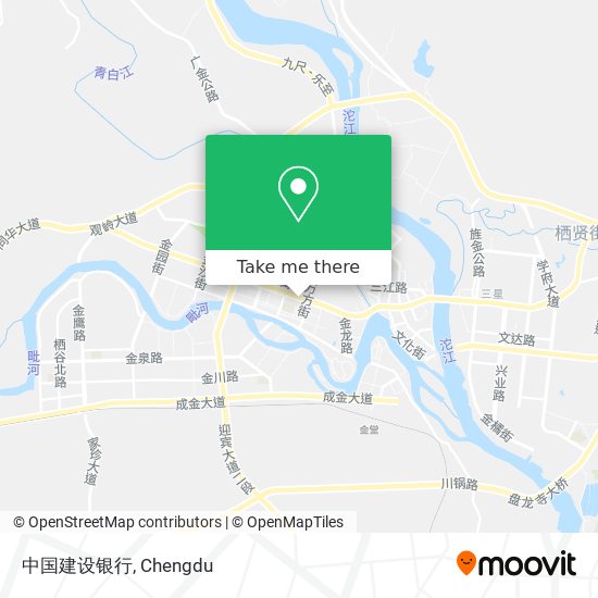 中国建设银行 map