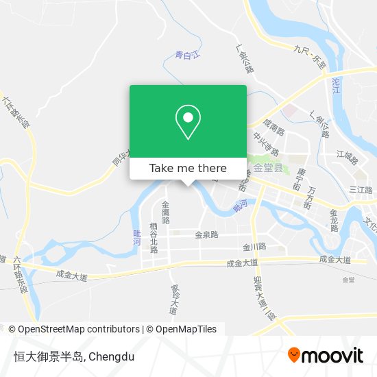 恒大御景半岛 map
