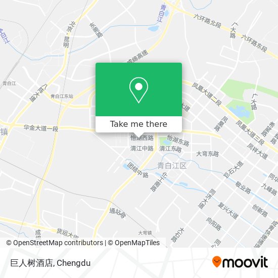 巨人树酒店 map