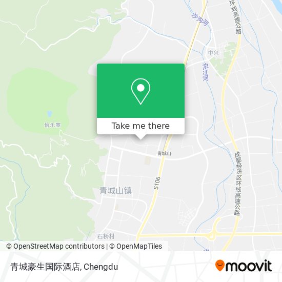 青城豪生国际酒店 map
