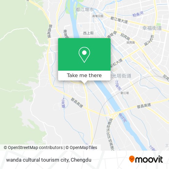 wanda cultural tourism city map