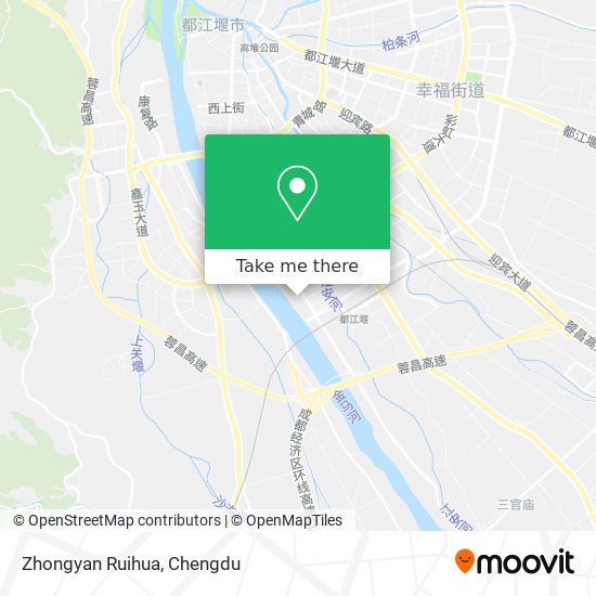 Zhongyan Ruihua map