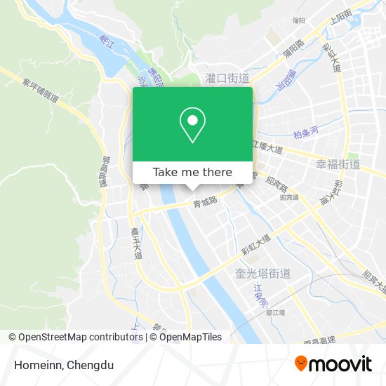 Homeinn map