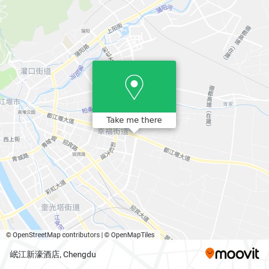 岷江新濠酒店 map