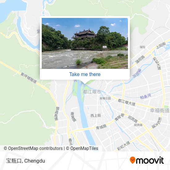 宝瓶口 map