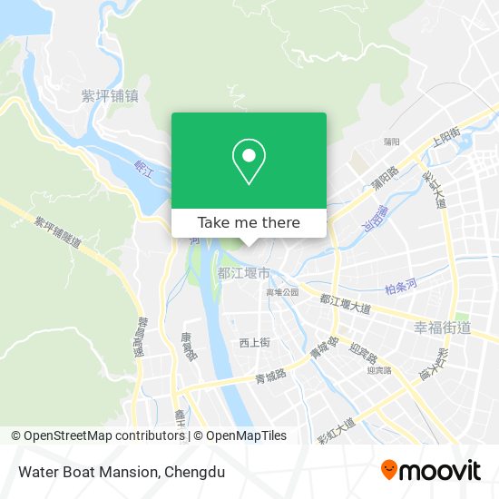Water Boat Mansion map