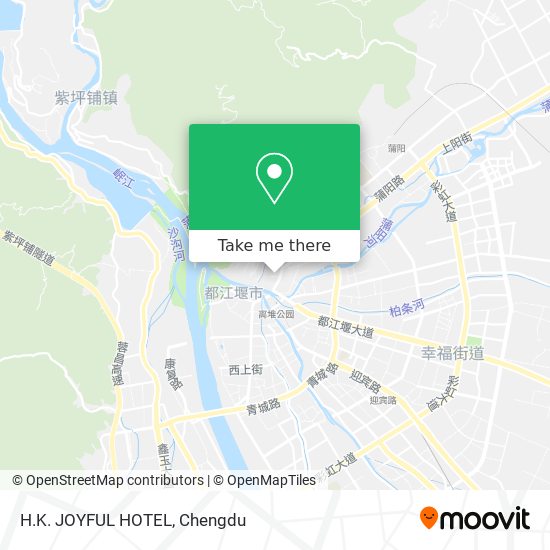 H.K. JOYFUL HOTEL map