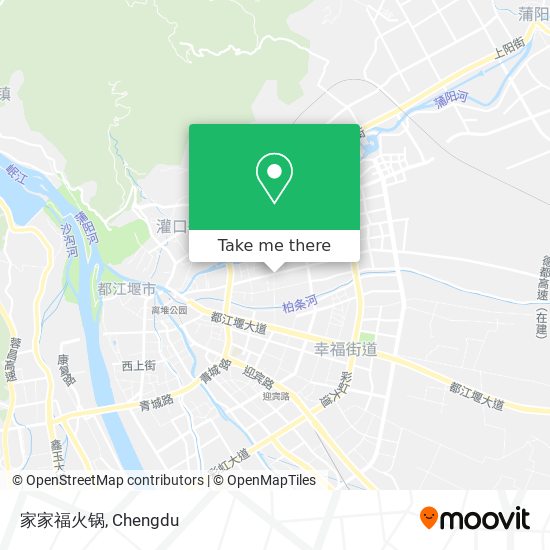 家家福火锅 map