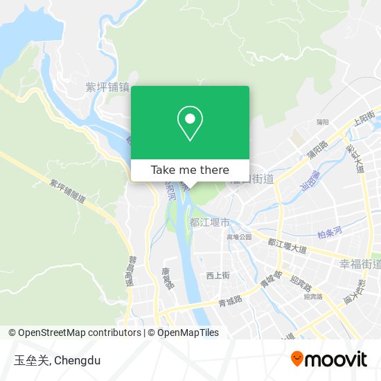 玉垒关 map