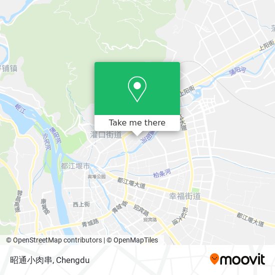 昭通小肉串 map