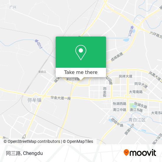 同三路 map
