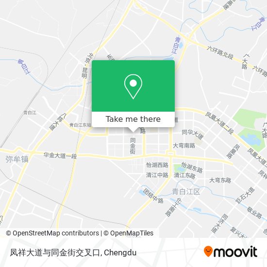 凤祥大道与同金街交叉口 map