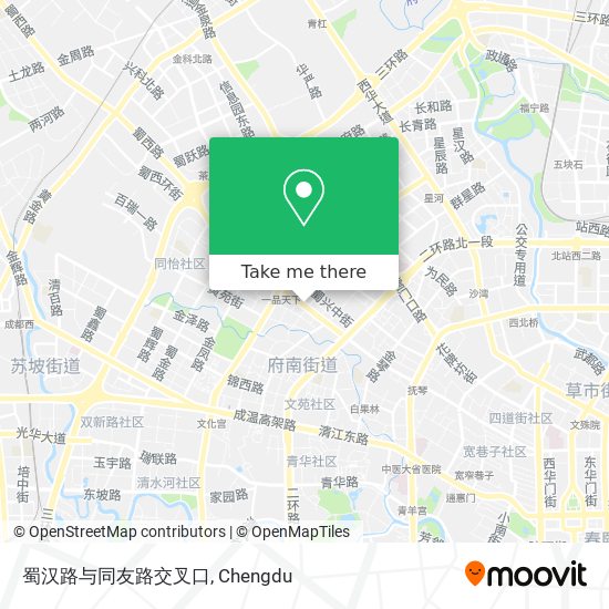 蜀汉路与同友路交叉口 map