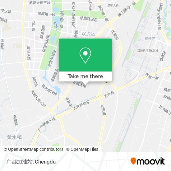 广都加油站 map