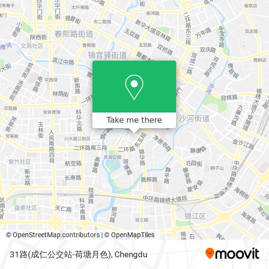 31路(成仁公交站-荷塘月色) map