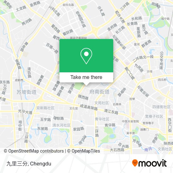 九里三分 map