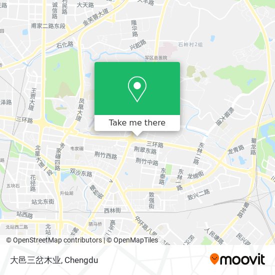 大邑三岔木业 map