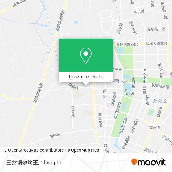 三岔坝烧烤王 map