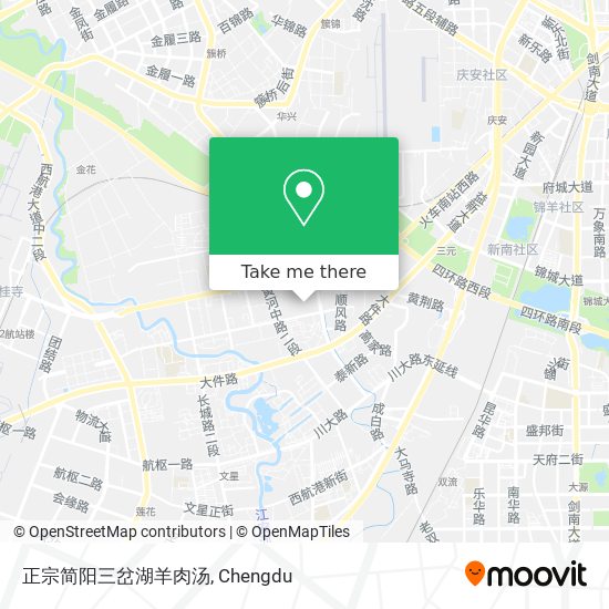 正宗简阳三岔湖羊肉汤 map