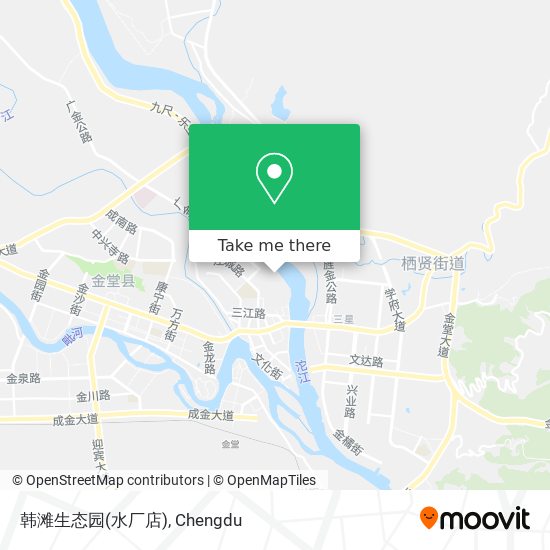 韩滩生态园(水厂店) map
