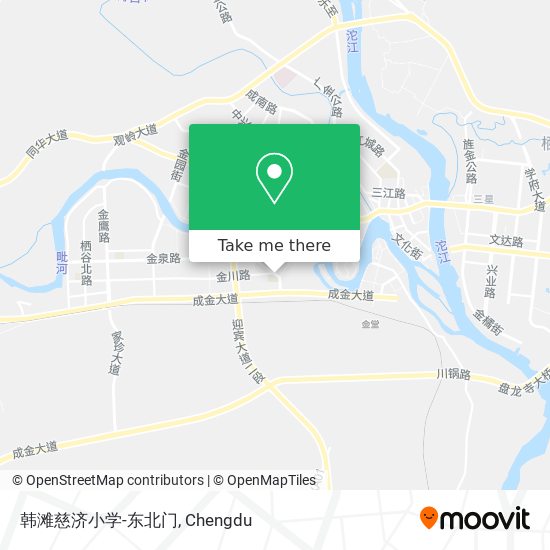 韩滩慈济小学-东北门 map
