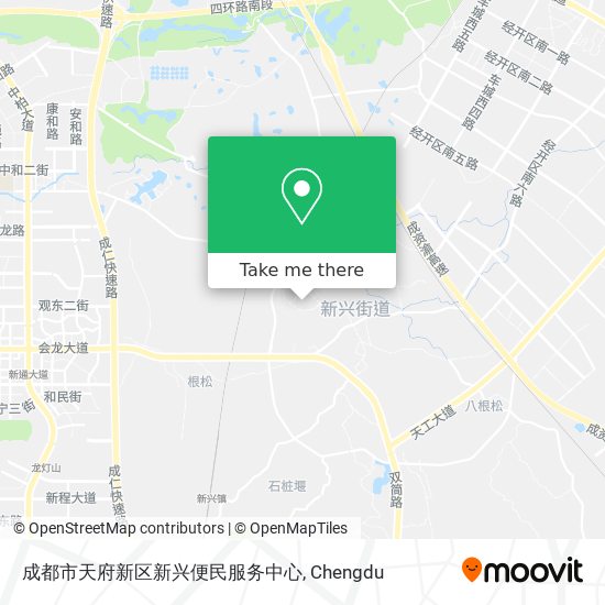 成都市天府新区新兴便民服务中心 map