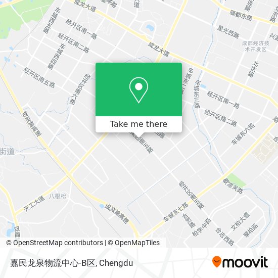 嘉民龙泉物流中心-B区 map