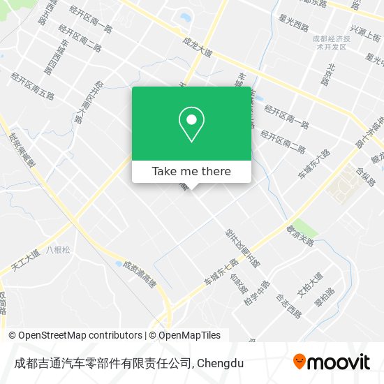 成都吉通汽车零部件有限责任公司 map