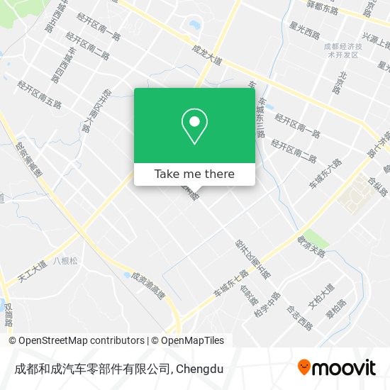 成都和成汽车零部件有限公司 map