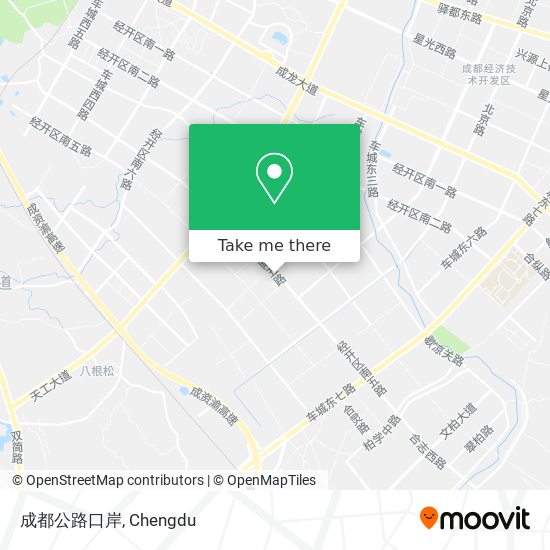 成都公路口岸 map