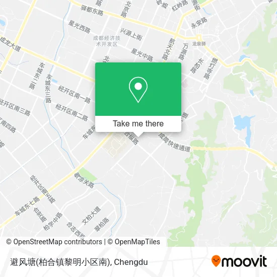 避风塘(柏合镇黎明小区南) map