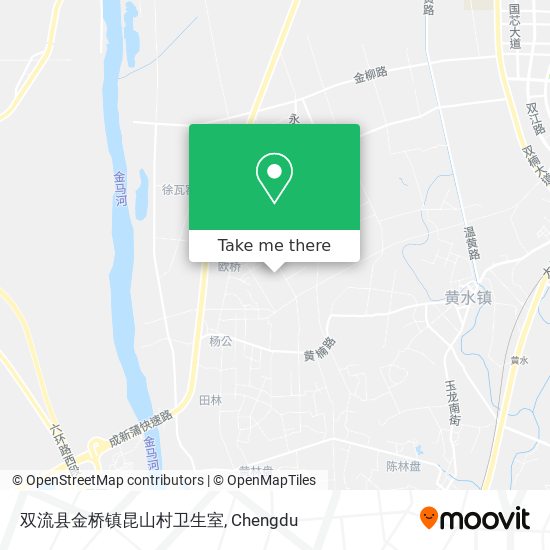 双流县金桥镇昆山村卫生室 map