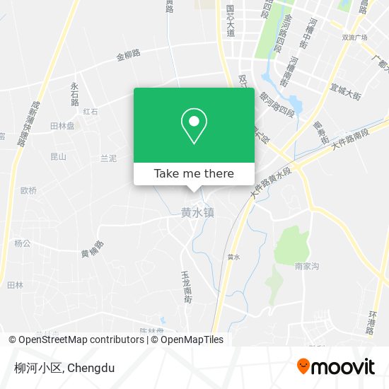 柳河小区 map