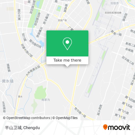 半山卫城 map
