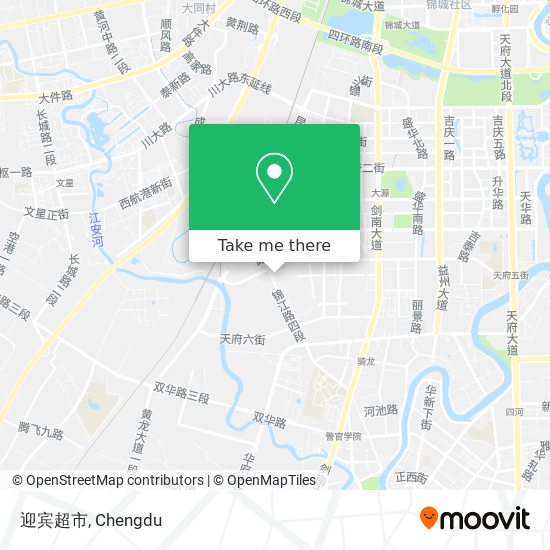 迎宾超市 map