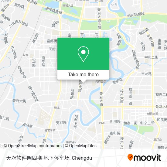 天府软件园四期-地下停车场 map