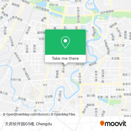 天府软件园G5楼 map