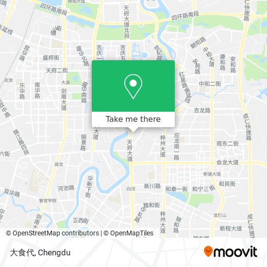 大食代 map