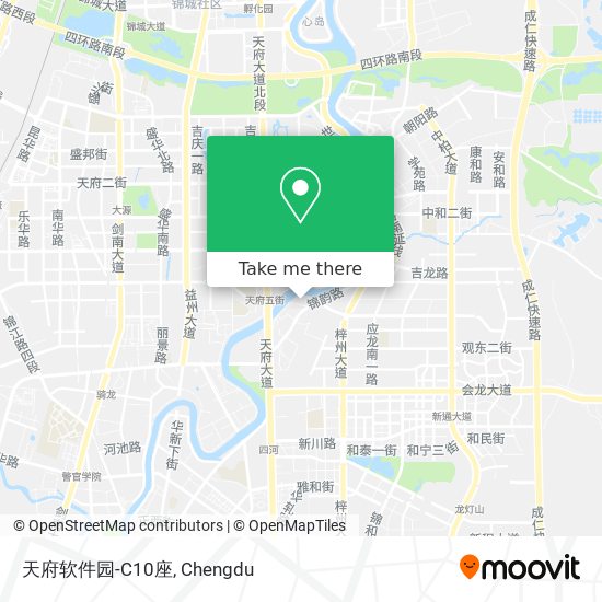 天府软件园-C10座 map