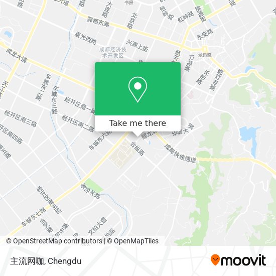 主流网咖 map