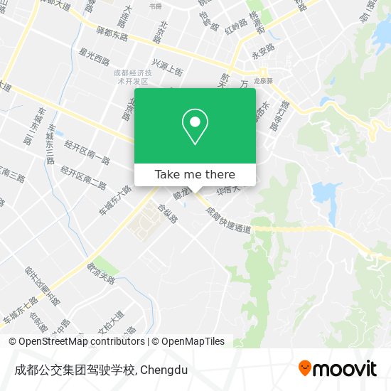 成都公交集团驾驶学校 map