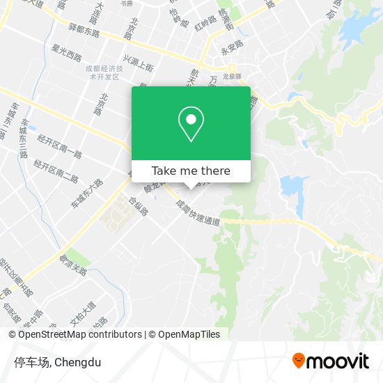 停车场 map