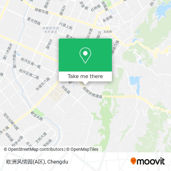 欧洲风情园(A区) map
