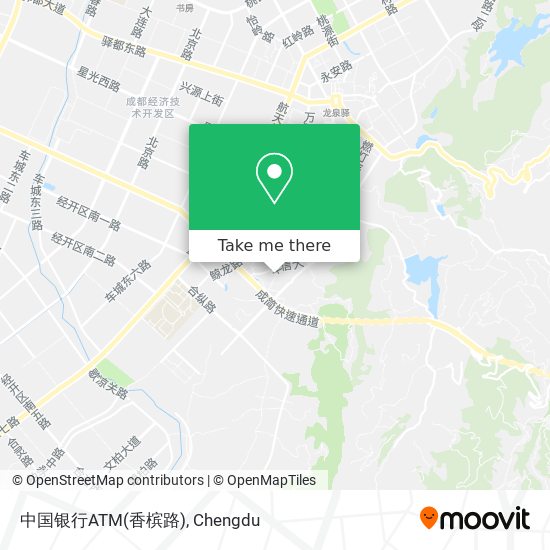 中国银行ATM(香槟路) map