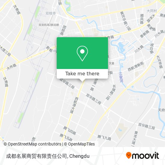 成都名展商贸有限责任公司 map