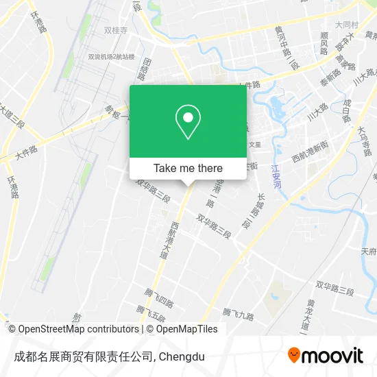 成都名展商贸有限责任公司 map