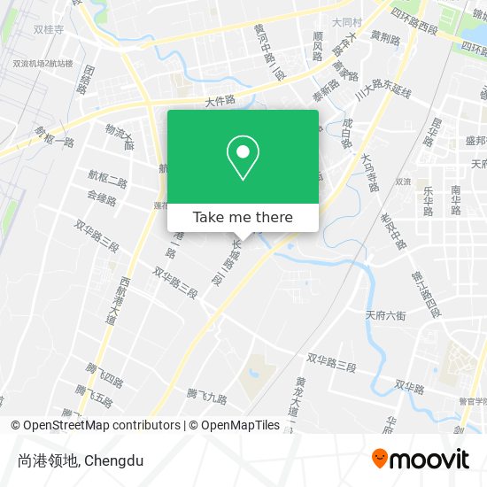 尚港领地 map