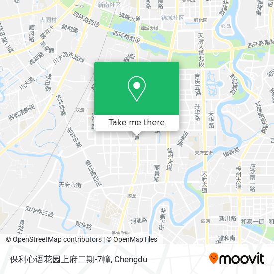 保利心语花园上府二期-7幢 map