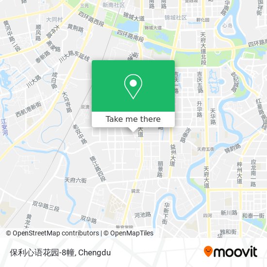 保利心语花园-8幢 map